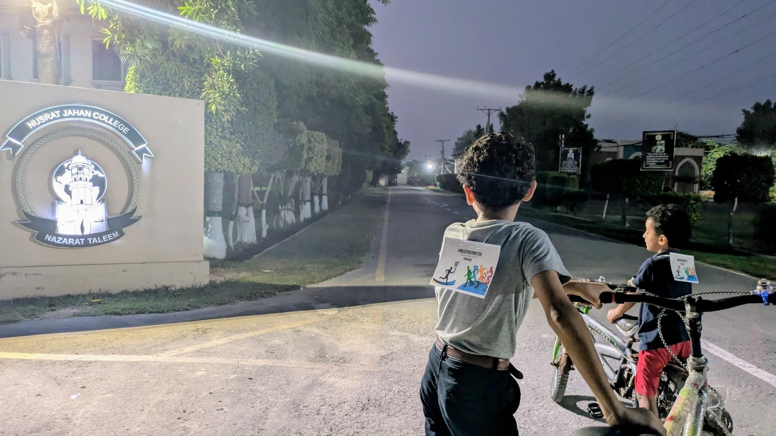 Walk Bike and Run for Global #MilesthatMatter (xz1)